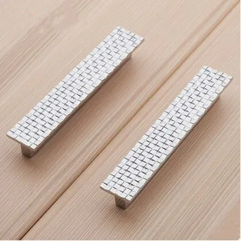 128mm 96mm modern simple fashion silver chrome furniture handles shiny creative mosaic drawer kitchen cabinet door handle square
128mm 96mm modern simple fashion silver chrome furniture handles shiny creative mosaic drawer kitchen cabinet door handle square