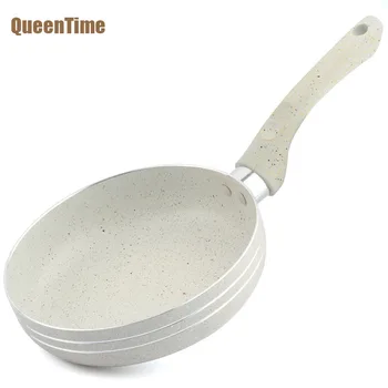 QueenTime 7 Inch Round Shape Frying Pans & Skillets With Platstics Anti-Heat Handle Aluminum Cooking Pans Kitchen Cooking Tools
QueenTime 7 Inch Round Shape Frying Pans & Skillets With Platstics Anti-Heat Handle Aluminum Cooking Pans Kitchen Cooking Tools