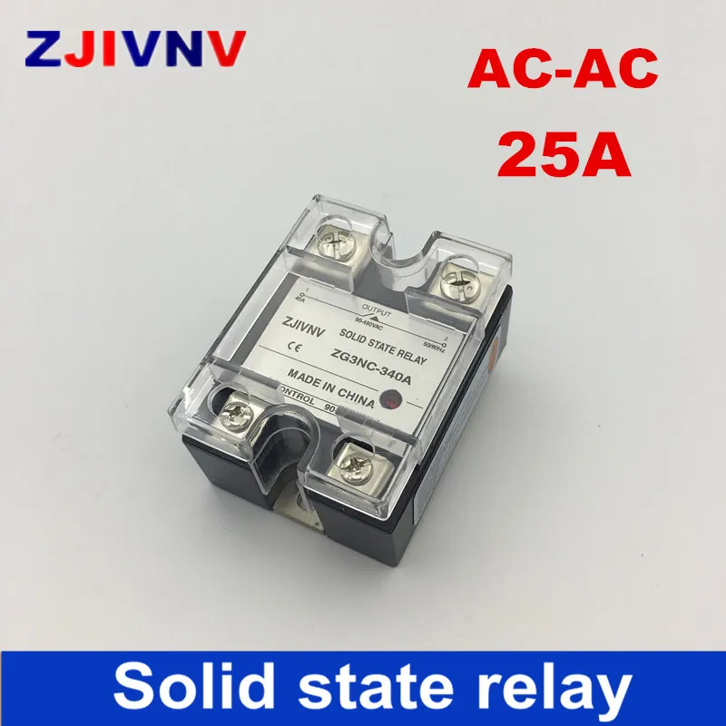 Высокое качество однофазный 90-480VAC контроль 80 ~ 250VAC AC-AC 25A твердотельные реле типа ZG3NC-325A 1 фаза AC SSR
Высокое качество однофазный 90-480VAC контроль 80 ~ 250VAC AC-AC 25A твердотельные реле типа ZG3NC-325A 1 фаза AC SSR