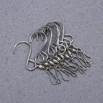 10pcs S Hanging Hooks Clips Kitchen Hanging Hanger Storage Holders Organizer for Wind Spinners Wind Chimes Garden
10pcs S Hanging Hooks Clips Kitchen Hanging Hanger Storage Holders Organizer for Wind Spinners Wind Chimes Garden