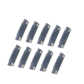10pcs MGMN200-G PC9030 2mm Carbide Insert for MGEHR/MGIVR Turning Tool Parting And Grooving Cut Off Tool Holder
10pcs MGMN200-G PC9030 2mm Carbide Insert for MGEHR/MGIVR Turning Tool Parting And Grooving Cut Off Tool Holder