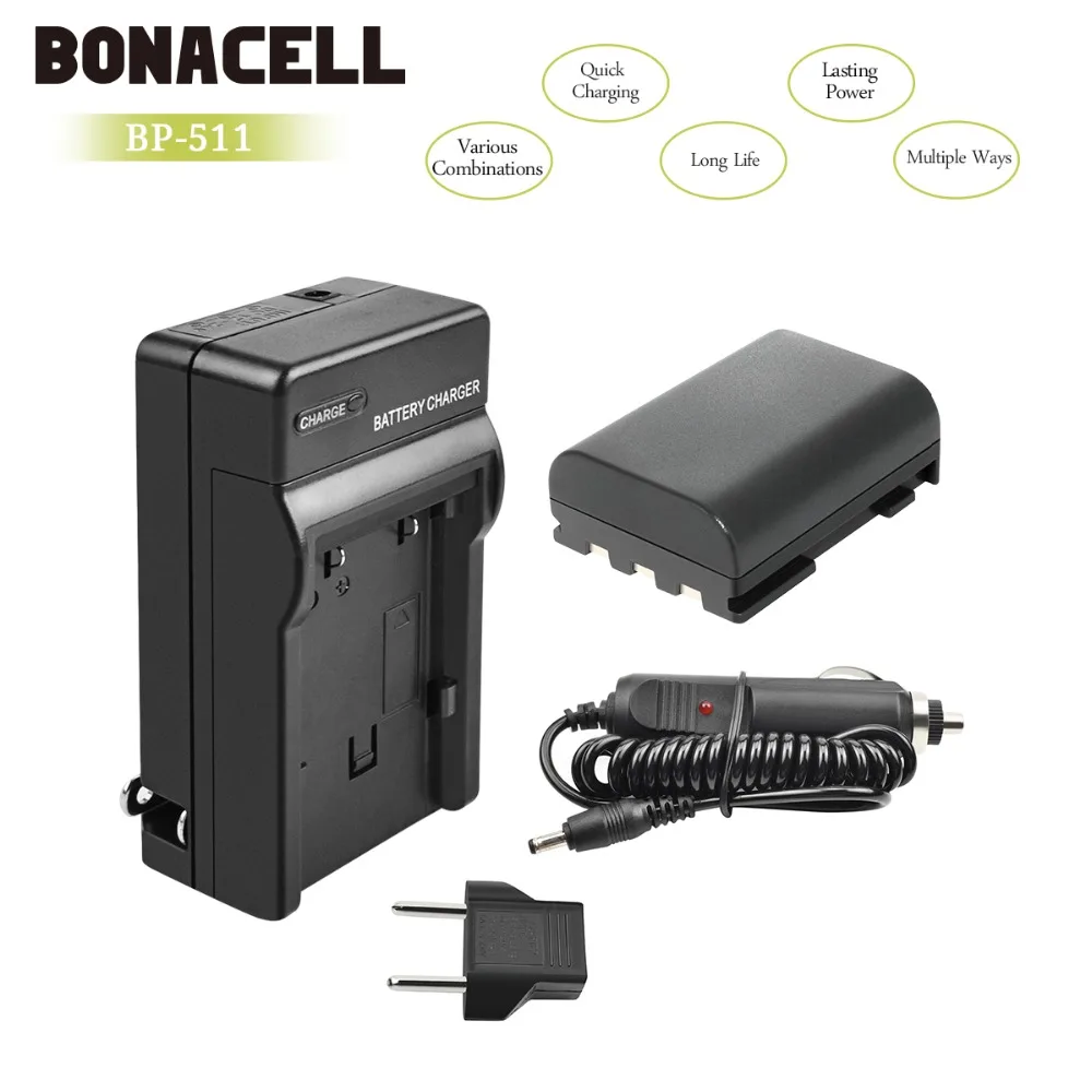 Bonacell NB 2LH NB-2L BP-2L5 зарядное устройство для Canon Rebel XT XTi EOS 350D PowerShot S50 G9 400D | Электроника