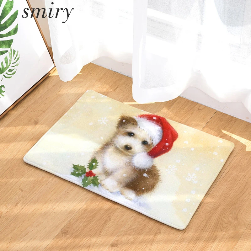 Smiry Winter Christmas Series Anti-Slip Door Mat Animal Cute Cat Puppy Socks Bow-Knot Floor Carpet Rugs For Living room Bedroom
Smiry Winter Christmas Series Anti-Slip Door Mat Animal Cute Cat Puppy Socks Bow-Knot Floor Carpet Rugs For Living room Bedroom