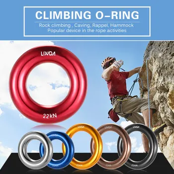 Lixada Outdoor Rappel Ring 22KN Rock Mountain Climbing O-ring Adventure Tree Climbing Mountaineering Hammock O-Ring Equipment
Lixada Outdoor Rappel Ring 22KN Rock Mountain Climbing O-ring Adventure Tree Climbing Mountaineering Hammock O-Ring Equipment