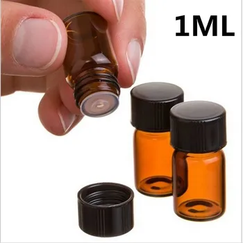 Super Deal 100 pack 1 ml Amber Glass Essential Oil Bottle with Orifice Reducer and cap Free Shipping
Super Deal 100 pack 1 ml Amber Glass Essential Oil Bottle with Orifice Reducer and cap Free Shipping