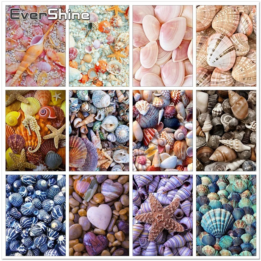 EverShine Diamond Painting Shell Full Square Diamond Embroidery Full Display Scenery Picture Of Rhinestones Mosaic Home Decor
EverShine Diamond Painting Shell Full Square Diamond Embroidery Full Display Scenery Picture Of Rhinestones Mosaic Home Decor