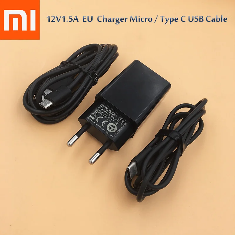 Original XIAOMI MI 8 Fast Charger 12v1.5a QC 3.0 Quick EU plug Micro USB/TYPE-C Cable For Mi 9 se 9t a2 max 3 mix 3 redmi Note 7
Original XIAOMI MI 8 Fast Charger 12v1.5a QC 3.0 Quick EU plug Micro USB/TYPE-C Cable For Mi 9 se 9t a2 max 3 mix 3 redmi Note 7