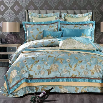 New High Quality 4/6/9pcs Bedding Sets Luxury Bedding Set Jacquard Comforterble Bedding Sets Duvet Cover bedspread pillowcase
New High Quality 4/6/9pcs Bedding Sets Luxury Bedding Set Jacquard Comforterble Bedding Sets Duvet Cover bedspread pillowcase