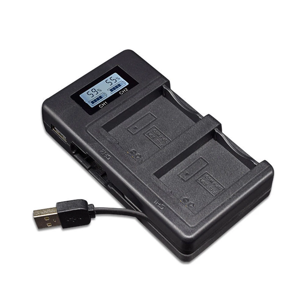 Зарядное устройство для камеры с ЖК-дисплеем NP-FW50 USB двойное зарядное Sony Alpha A6000 A6300
