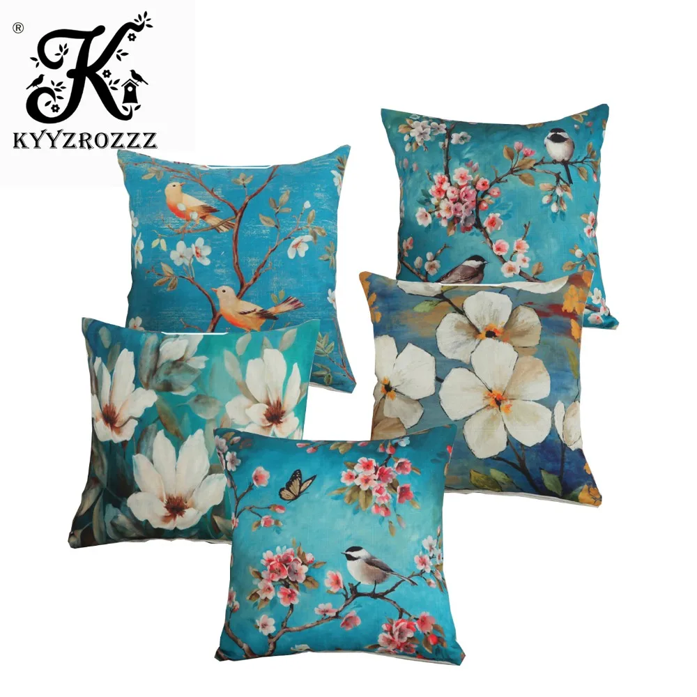 Cotton Linen Square Pillow Case Flowers Bird Throw Pillow Cover Country Style 6 Choices Cushion Cover Sofa Seat Home Decor
Cotton Linen Square Pillow Case Flowers Bird Throw Pillow Cover Country Style 6 Choices Cushion Cover Sofa Seat Home Decor