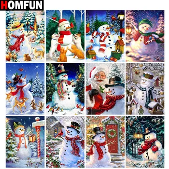 HOMFUN 5D Diy Diamond Painting Cross Stitch "Christmas snowman" Home Decor Full Rhinestones Inlay Diamond Embroidery
HOMFUN 5D Diy Diamond Painting Cross Stitch "Christmas snowman" Home Decor Full Rhinestones Inlay Diamond Embroidery