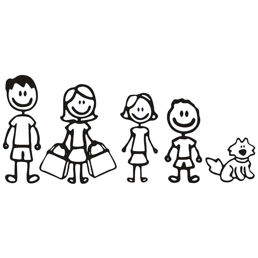 Funny Hawaiian Family Car Stickers Interesting Figure Dad Mom Daughter Son And Pet Dog Auto Decal Car Stickers
Funny Hawaiian Family Car Stickers Interesting Figure Dad Mom Daughter Son And Pet Dog Auto Decal Car Stickers