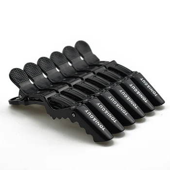 6 Pcs Hair Clips Mouth Professional Hairdressing Beak Sectioning Crocodile Hairpins