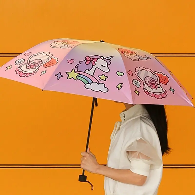Bentoy Milkjoy Umbrella Cartoon Folding Cute Girls Unicorn Sun Rain UV Protection Umbrellas For Sale kids women best gift school
Bentoy Milkjoy Umbrella Cartoon Folding Cute Girls Unicorn Sun Rain UV Protection Umbrellas For Sale kids women best gift school