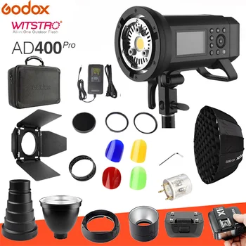 Godox AD400 Pro All-in-One Outdoor Flash Built-in 2.4G Wireless X System + Softbox AD-S85S BD-08 SN-04 honeycomb kit optional
Godox AD400 Pro All-in-One Outdoor Flash Built-in 2.4G Wireless X System + Softbox AD-S85S BD-08 SN-04 honeycomb kit optional