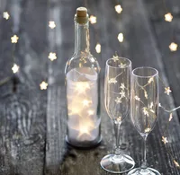 40 Star led light string Battery fairy Light for party Outdoor string lights Indoor wedding Xmas decoration wire lights image