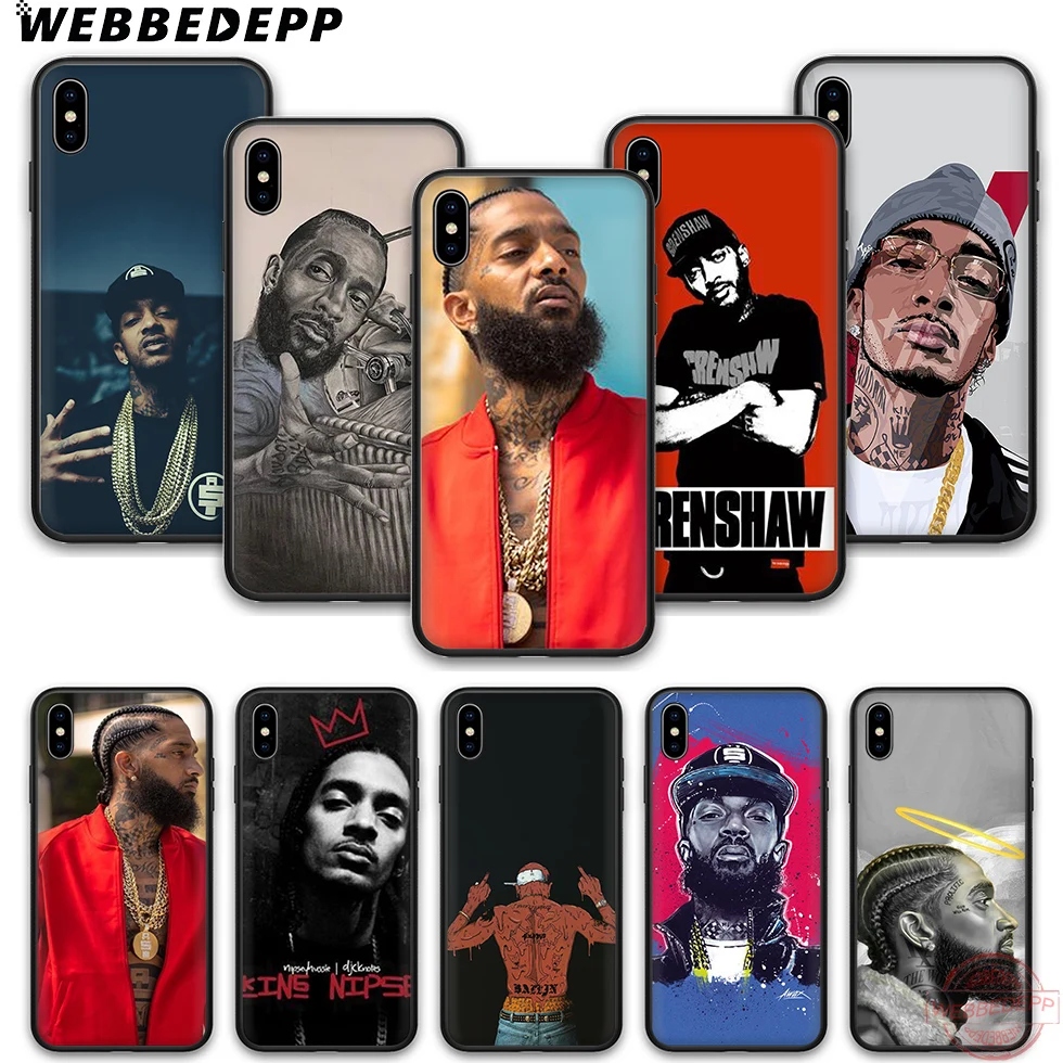 WEBBEDEPP Rapper Nipsey Hussle soft silicone phone case for iPhone 5 6 7 8 Plus X XS XR XS Max.11 11peo 11proMax
WEBBEDEPP Rapper Nipsey Hussle soft silicone phone case for iPhone 5 6 7 8 Plus X XS XR XS Max.11 11peo 11proMax