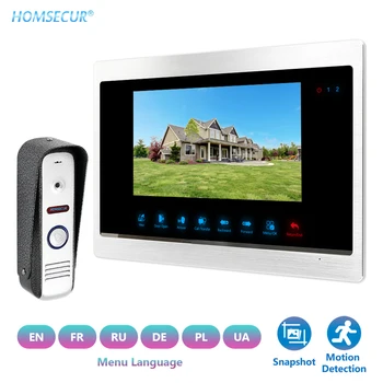 HOMSECUR 7" Video Door Phone Intercom System with Recording & Snapshot 1.3MP Waterproof Camera BC021HD-S+BM702HD-S
HOMSECUR 7" Video Door Phone Intercom System with Recording & Snapshot 1.3MP Waterproof Camera BC021HD-S+BM702HD-S