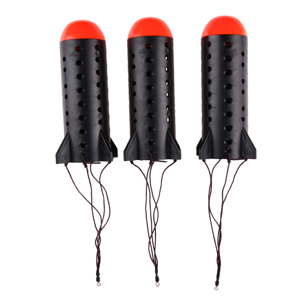 3pcs Bait Thrower Fishing Tools Fishing Feeders Mini Rockets Carp Fish Feeder Tackle Tool Pellet Float Fishing Accesories
3pcs Bait Thrower Fishing Tools Fishing Feeders Mini Rockets Carp Fish Feeder Tackle Tool Pellet Float Fishing Accesories