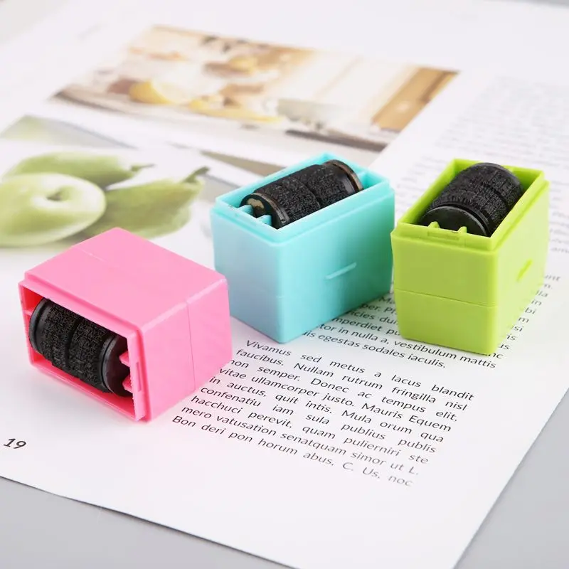 Painting Teaching Tools Personal Identity Protection Stamp Roller Seal Private Information Guarding Theft Prevention Masking out
Painting Teaching Tools Personal Identity Protection Stamp Roller Seal Private Information Guarding Theft Prevention Masking out
