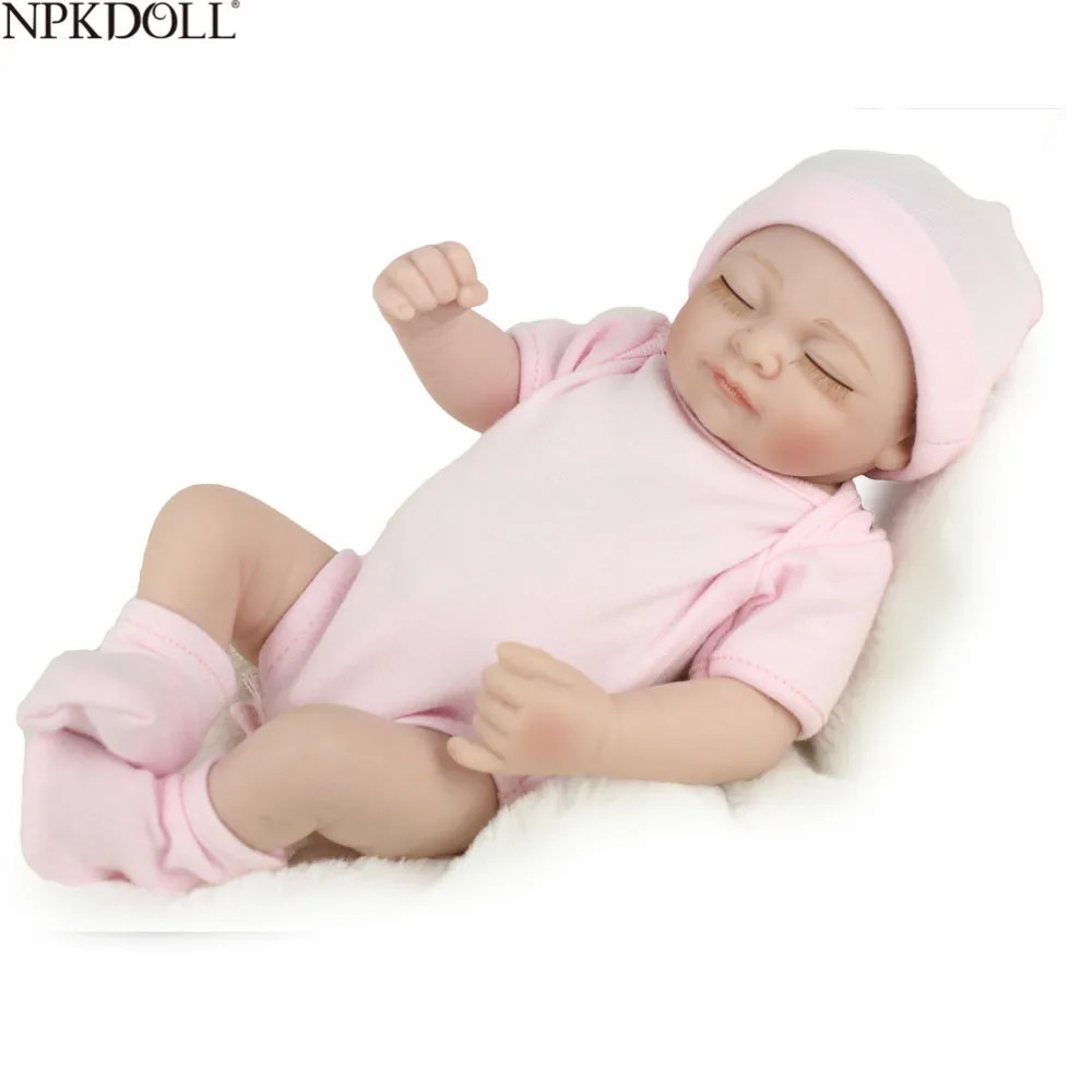 10 inch 28cm Full Silicone Reborn Baby Dolls Alive Lifelike Real Dolls Mini Realistic Reborn Babies Toys For Girl Birthday Gift
10 inch 28cm Full Silicone Reborn Baby Dolls Alive Lifelike Real Dolls Mini Realistic Reborn Babies Toys For Girl Birthday Gift