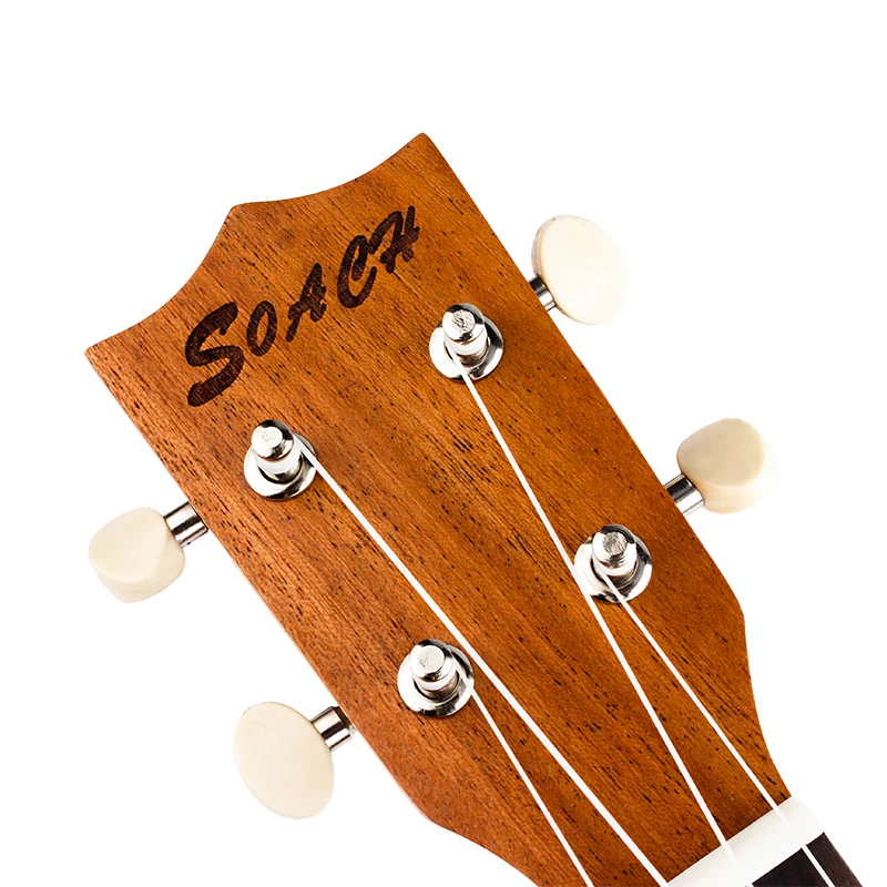 SOACH 21 дюйм укулеле Студенческая гитара Сопрано ручная работа красное дерево гриф
