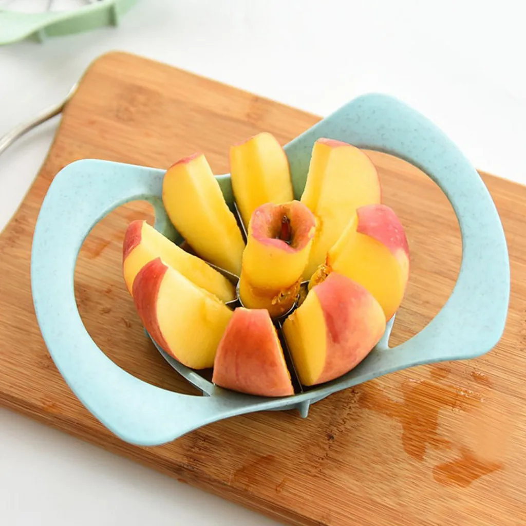 

Apple Cutter Steel Slicer Vegetable Fruit Pear Peeler Divider Corer Dicing Kitchen Utensils Gadgets Tools Apple Cutter Knife NEW