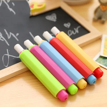 5Pcs New 9.5*1.8cm Candy Color Non-toxic Chalk Holder Chalk Clip Clean Teaching Hold for Teacher Children Stationery
5Pcs New 9.5*1.8cm Candy Color Non-toxic Chalk Holder Chalk Clip Clean Teaching Hold for Teacher Children Stationery