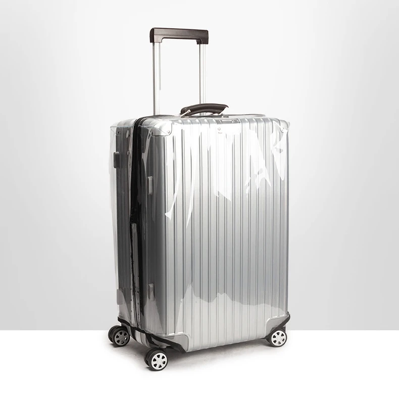 Holly LifePro Travel Waterproof Luggage Clear PVC Cover Protector Suitcase Fits Most 20 to 33 Luggage