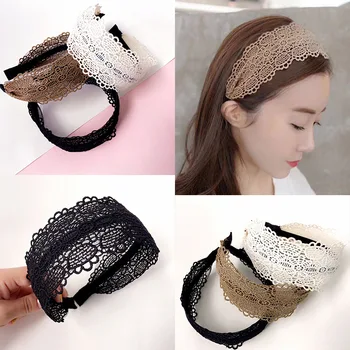 Fashion Lace Hair Hoop Headband Hairband for Women Girls Retro simple Hair Band Hair Accessories 2018 New
Fashion Lace Hair Hoop Headband Hairband for Women Girls Retro simple Hair Band Hair Accessories 2018 New