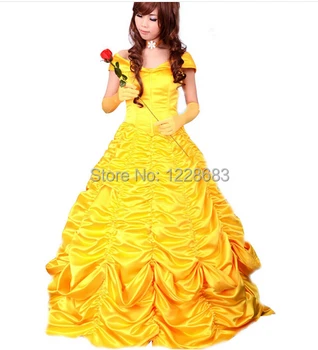 Free Shipping Adult Princess Belle Costume Women Halloween Cosplay Costumes Custom Beauty And The Beast Adult Costumes
Free Shipping Adult Princess Belle Costume Women Halloween Cosplay Costumes Custom Beauty And The Beast Adult Costumes