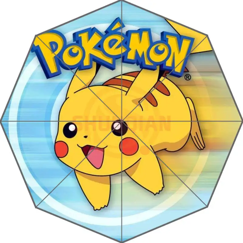 New Cartoon Cute Umbrellas Pokemon Pocket Monster Pikachu 43.5 inch Foldable Umbrella WT#825&
New Cartoon Cute Umbrellas Pokemon Pocket Monster Pikachu 43.5 inch Foldable Umbrella WT#825&
