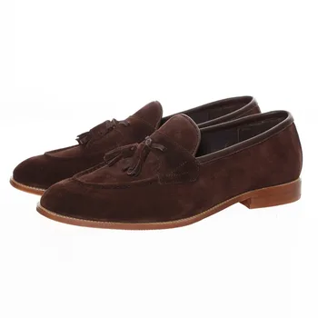 New British Mens Brown Leather Tassel Loafers Shoes Prom Suede Men Dress Shoes Fashion Casual Slippers Men's Flats Size 6.5-13
New British Mens Brown Leather Tassel Loafers Shoes Prom Suede Men Dress Shoes Fashion Casual Slippers Men's Flats Size 6.5-13