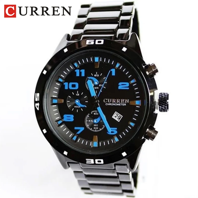 CURREN 2019 Men's Watches Fashion&Casual Full Sports Watches Relogio Masculino Men's Business relojes Quartz watch
CURREN 2019 Men's Watches Fashion&Casual Full Sports Watches Relogio Masculino Men's Business relojes Quartz watch