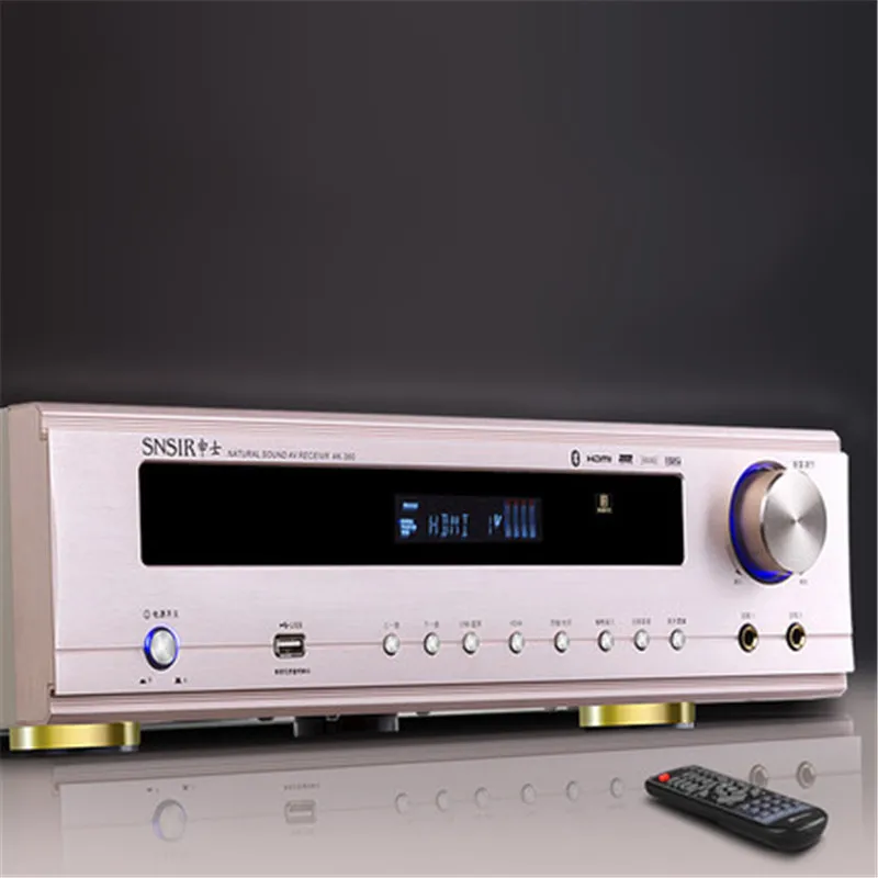 4.0 Bluetooth fiber coaxial USB lossless playback 5.1 channel 700W high power home theater digital audio HIFI AV amplifier
4.0 Bluetooth fiber coaxial USB lossless playback 5.1 channel 700W high power home theater digital audio HIFI AV amplifier