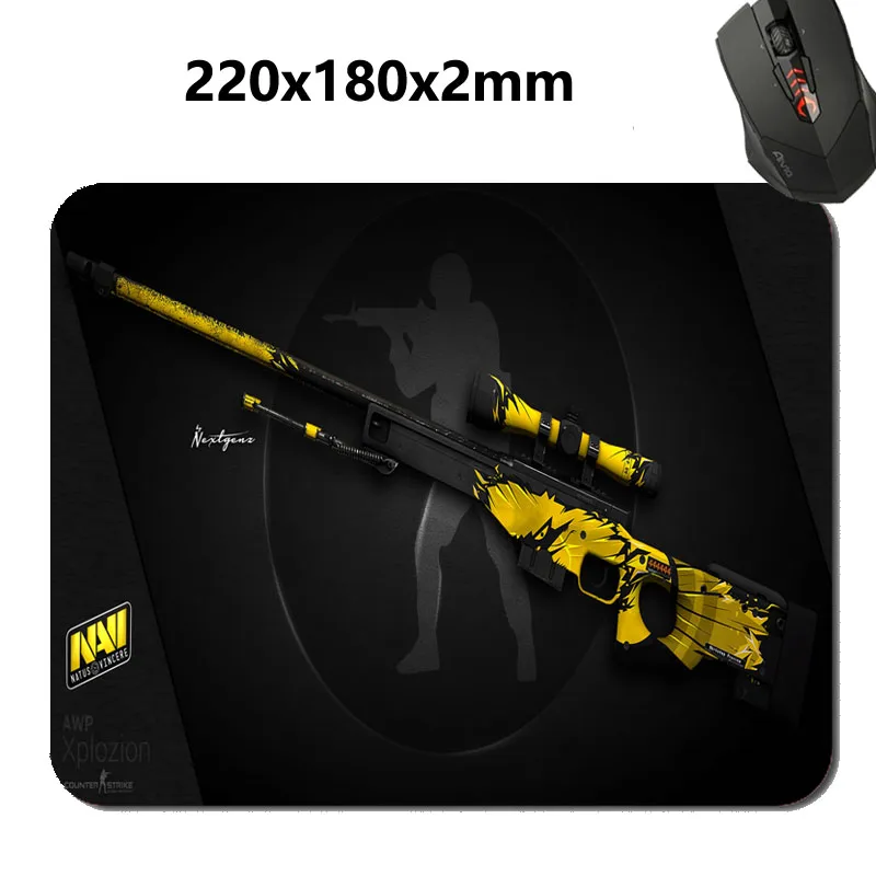New Arrival Navi DIY Design Mousepad Lock Edge Rubber Computer font b Mice b font Mat