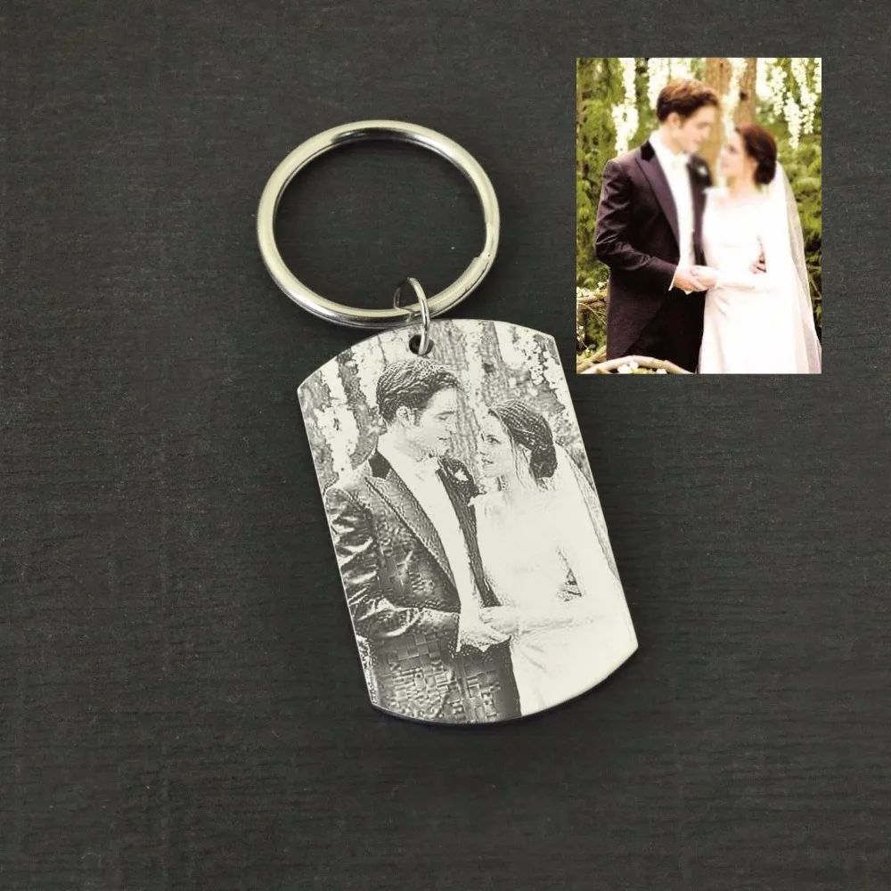 Personalized Wedding Photo Keychain Wife Gift Dog Tag Keychain Engraved Picture Pendant Anniversary Gift Spouse Present
Personalized Wedding Photo Keychain Wife Gift Dog Tag Keychain Engraved Picture Pendant Anniversary Gift Spouse Present