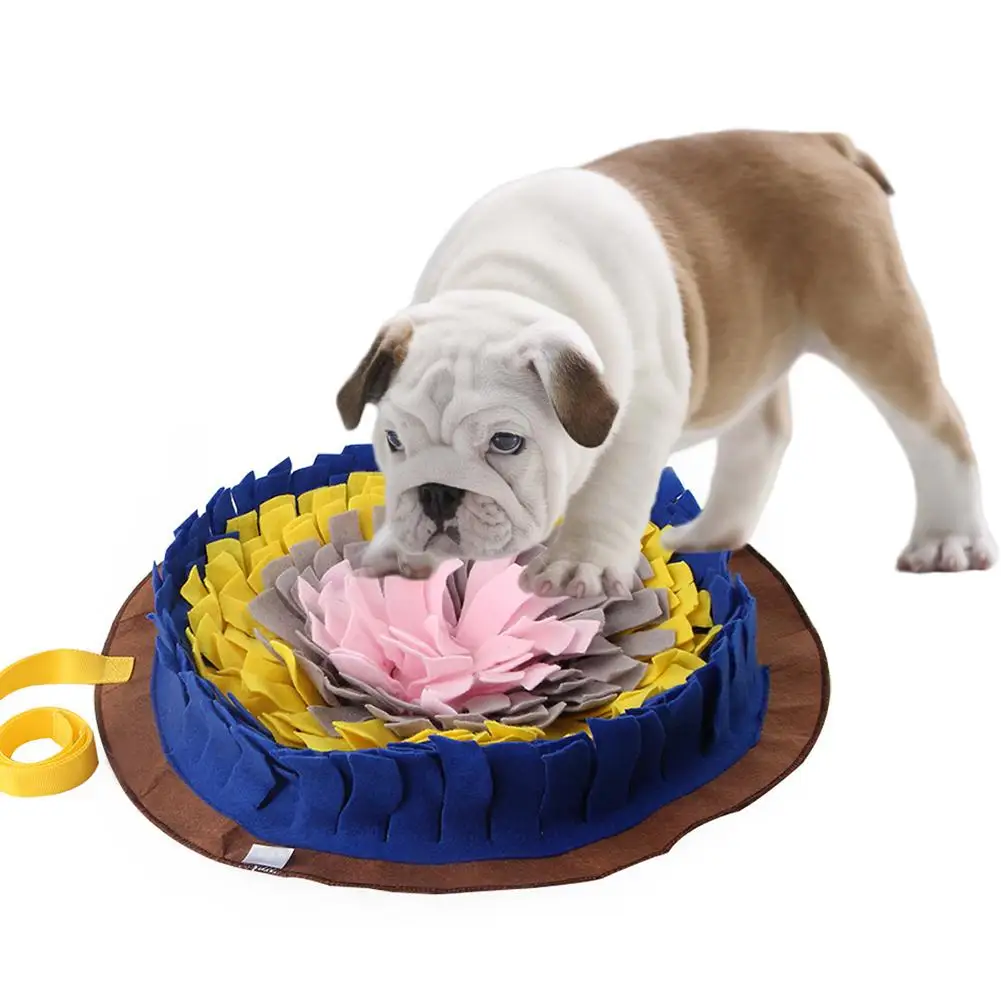 2018 Pet Toys Dog Round Pet Sniffing Pad Washable Training Blanket Feeding Mat Piecing Multi-color Dog Toys 
2018 Pet Toys Dog Round Pet Sniffing Pad Washable Training Blanket Feeding Mat Piecing Multi-color Dog Toys