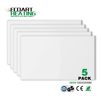 5pcs 600W Infrared Heater Panel Carbon Crystal Heating Panel Home Office Yoga Studio Heating Solution 600*1000mm
5pcs 600W Infrared Heater Panel Carbon Crystal Heating Panel Home Office Yoga Studio Heating Solution 600*1000mm