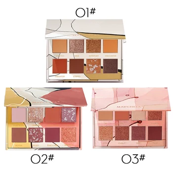 8 color Eyeshadow Palette Waterproof Long Lasting Shimmer Matte Glitter Eye Shadow Cosmetic
8 color Eyeshadow Palette Waterproof Long Lasting Shimmer Matte Glitter Eye Shadow Cosmetic