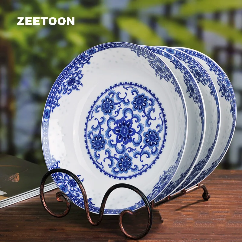 8inch Chinese Style Plate Ceramic Porcelain Tableware Dinnerware Display Plates Cake Pastry Dish Saucer Kitchen Accessories Gift
8inch Chinese Style Plate Ceramic Porcelain Tableware Dinnerware Display Plates Cake Pastry Dish Saucer Kitchen Accessories Gift