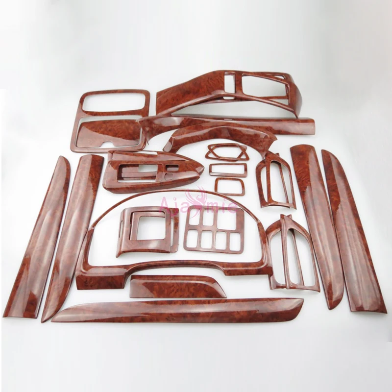 28 pcs Interior Wood Color Trim Panel Frame Cover Package 2003-2009 Car Styling For Toyota Land Cruiser Prado FJ120 Accessories
28 pcs Interior Wood Color Trim Panel Frame Cover Package 2003-2009 Car Styling For Toyota Land Cruiser Prado FJ120 Accessories