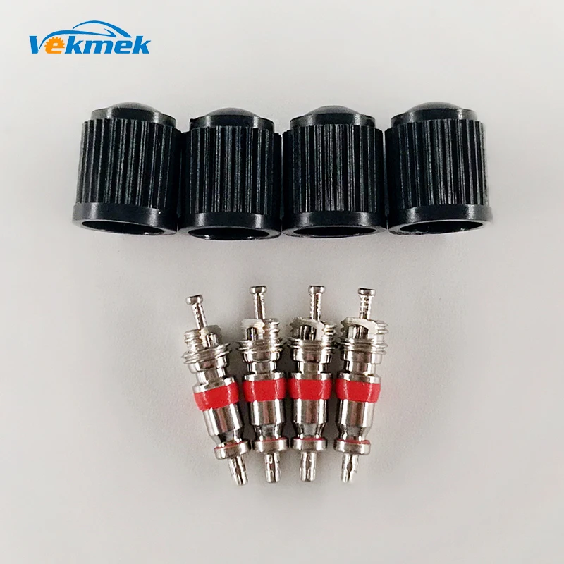 1 Set Tire Valve Service Kit 4 Tyre Valve Cores 4 Plastic Valve Caps Valve Stem Repairing Kit Car Accessories Wheel Rim Parts
1 Set Tire Valve Service Kit 4 Tyre Valve Cores 4 Plastic Valve Caps Valve Stem Repairing Kit Car Accessories Wheel Rim Parts