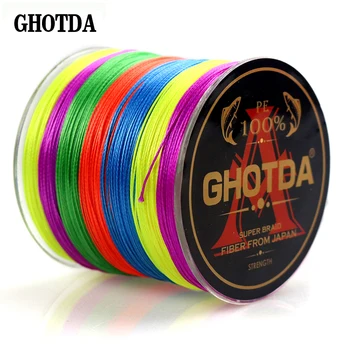 GHOTDA PE Braided Fishing Line Multifilament 500M 8 Strands Cord Carp For Saltwater Freshwater
GHOTDA PE Braided Fishing Line Multifilament 500M 8 Strands Cord Carp For Saltwater Freshwater