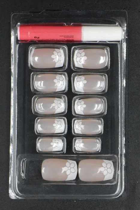 12pcs/set With 2g Glue Short Pre-Design Printing Full Cover False Acrylic Nails With French Tips#FN12P-47
12pcs/set With 2g Glue Short Pre-Design Printing Full Cover False Acrylic Nails With French Tips#FN12P-47
