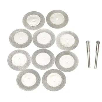 Promotion! 10pcs 16mm Diamond Cut Off Disc Wheel Rotary Cutting Tools With Two Mandrel Arbors
Promotion! 10pcs 16mm Diamond Cut Off Disc Wheel Rotary Cutting Tools With Two Mandrel Arbors