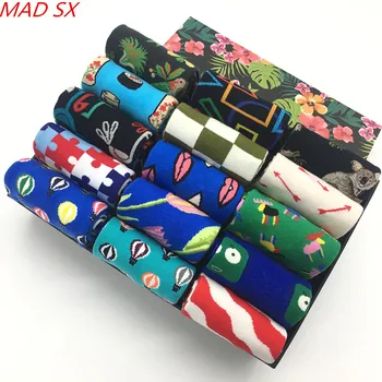 5 pair/lot Brand Quality Colorful Men Socks fashion design Combed Cotton Funny happy socks Casual long compression socks 
5 pair/lot Brand Quality Colorful Men Socks fashion design Combed Cotton Funny happy socks Casual long compression socks