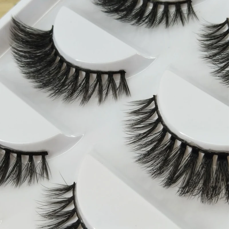 10 pairs 100% Real Fake Mink Eyelashes 3D Natural False Eyelashes 3d Mink Lashes Soft Eyelash Extension Makeup Kit Cilios H02
10 pairs 100% Real Fake Mink Eyelashes 3D Natural False Eyelashes 3d Mink Lashes Soft Eyelash Extension Makeup Kit Cilios H02