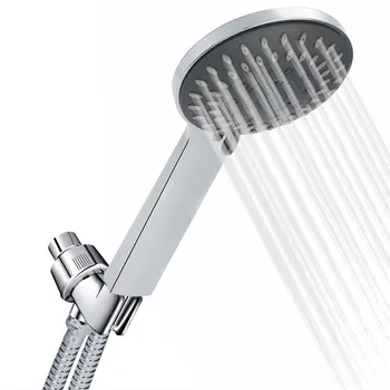 Bathroom Hand Shower High Pressure 4 Inch 5-setting Adjustable Shower Handheld Spray &4jj19
Bathroom Hand Shower High Pressure 4 Inch 5-setting Adjustable Shower Handheld Spray &4jj19