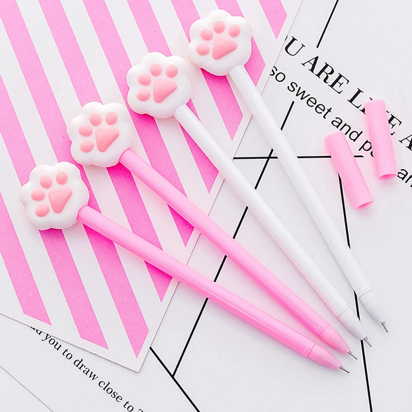 Kawaii Cat Paw Gel Pen Fun Cute Animal Claw Stationery Material School Supply Office Accessory Store Thing Pink White Goods Item
Kawaii Cat Paw Gel Pen Fun Cute Animal Claw Stationery Material School Supply Office Accessory Store Thing Pink White Goods Item